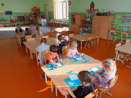 Аппликация "Кораблик" Аппликация "Кораблик".